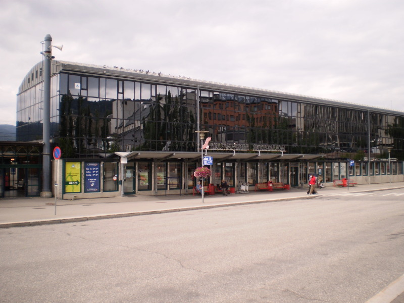 Lillehammer - nowa stacja zbudowana na igrzyska
